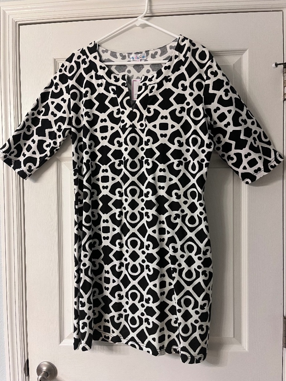 Tabi black and white dress XL